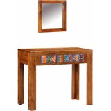  Toaletni stol Smeđa 90 x 45 x 75 cm Čvrsto drvo akacije | shoptok.hr