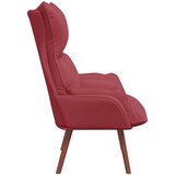  Fotelja Vinska crvena 69 x 74 x 93 cm Umjetna koža | shoptok.hr