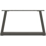  Noge za klub stolić V-oblika 2 kom antracit 60 x (30-31,3) cm čelik | shoptok.hr