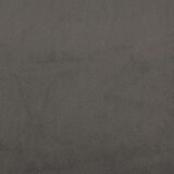  Posteljni okvir z vzglavjem temno siv 140x190 cm žamet, (20738493) | Shoptok.si
