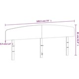  Uzglavlje voštano smeđe 180 cm od masivne borovine | shoptok.hr