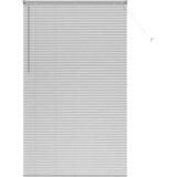 vidaXL Venecijanske žaluzije srebrna 220 x 125 cm Aluminij, (5000178595) | Shoptok.si