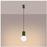 Sollux Zelena viseča svetilka iz opalnega stekla ø 12 cm Orbital – | Shoptok.si