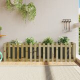 vidaXL Povišena vrtna gredica 200x50x50 cm impregnirana borovina | shoptok.hr