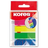 Kores Blok zastavice samoljepljive 12 x 45 mm 25 zastavica 5 neonskih boja | shoptok.hr