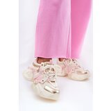GOE Women's Leather Sneakers On Chunky Sole Cene