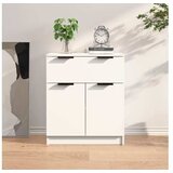  Komoda bela 60x30x70 cm konstruiran les | Shoptok.si