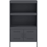  Visoka komoda antracit 67 x 39 x 113 cm čelična | shoptok.hr