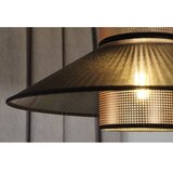  Duolla - Visilica na sajli RIO SHINY 1xE27/15W/230V, prečnik 45 cm, crna/bakrena | Eponuda.com