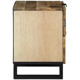  Noćni ormar 2 pcs Prirodna 40 x 33 x 46 cm Konstruirano drvo | Eponuda.com
