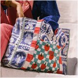 Favorite People Nakupovalne torbe Tote Bag Positano - Blue/White Večbarvna u