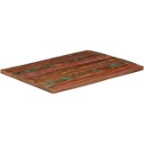 Stolna ploča 90x80x3,8 cm pravokutna masivno obnovljeno drvo | shoptok.hr