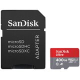 Sandisk Memorijska kartica Ultra microSDXC 400GB + SD Adapter 120MB/s A1 Class 10 UHS-I | ePonuda.com