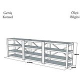 Hanah home polica prof walnut black