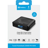 Sandberg Powerbank 20000 mAh PD100W prenosna baterija | shoptok.hr