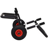vidaXL kolica za kajak sklopiva 90 kg aluminijska | shoptok.hr