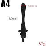 Funny Me - paket analnog tuša - 6 dijelova (crni) | shoptok.hr