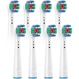 Ultrasonic nastavki 3D white s tehnologijo CleanMaximiser za Oral-B , 8 kosov Cene