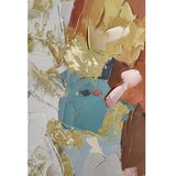 BIZZOTTO Tiskana/z ročno naslikanimi elementi slika na platnu 80x80 cm Crown – | Shoptok.si