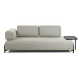 Kave Home bež-siva sofa s prostorom za odlaganje Compo | shoptok.hr
