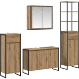  Set namještaja za kupaonicu Umjetnički hrast Konstruirano drvo | shoptok.hr