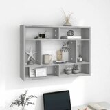  Zidna polica boja hrasta sonome 75x16x55 cm konstruirano drvo | shoptok.hr