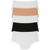 Dewberry 98545 Women Panties High Waist Pack of 5-BLACK-WHITE-CAMEL Cijene