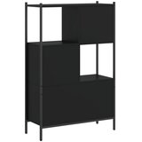  Regal za knjige crni 72x28x109 cm od konstruiranog drva | shoptok.hr