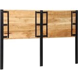 vidaXL Uzglavlje 160 cm Puno drvo bagrem i željezo | shoptok.hr