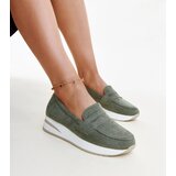 Gemre Green perforated Muna shoes | Shoptok.si