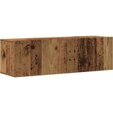 vidaXL Stenska TV omarica 8 kosa artisan hrast inženirski les, (21606732) | Shoptok.si