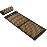 Rebel Active akupresurna prostirka za zdravlje s bodljama i jastukom, 110x42cm, XL, zlatne bodlje | shoptok.hr