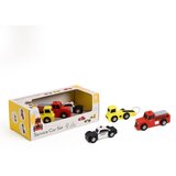 Classic World Drvene igračke autići Policijski, vatrogasani, šleper set | ePonuda.com