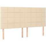 vidaXL Krevet s oprugama i madracem krem 180x200 cm od tkanine | shoptok.hr