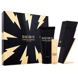 Carolina Herrera Bad Boy darilni set toaletna voda 100 ml + gel za prhanje 100 ml + toaletna voda 10 ml za moške | Shoptok.si