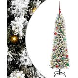 vidaXL Umestno božično drevo med 150 LED Zelena in bela 150 cm | Shoptok.si