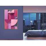  Poster - Pink Geometry 40x60 | shoptok.hr