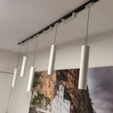  šinska rasveta 2m sa 5visilice + 4 linijske rasvete 10w Cene