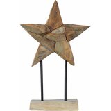  Božićna zvijezda Smeđa 31 x 15 x 46 cm Čvrsto teak drvo | shoptok.hr