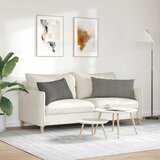  Jastučići za sofu 2 pcs Svijetlo siva 80 x 40 cm | Eponuda.ba