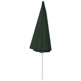  Suncobran za plažu zeleni 300 cm | shoptok.hr