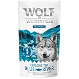 Wolf of Wilderness Training “Explore the Blue River" piščanec & losos - 3 x 100 g