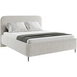 MID.YOU OBLAZINJENA POSTELJA 160 cm x 200 cm , les, tekstil, leseni material bež | Shoptok.si