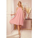 Numoco Chiffon dress with tie | ePonuda.com
