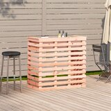 Vanjski barski stol 113 5 x 50 x 103 cm od masivne duglazije | shoptok.hr