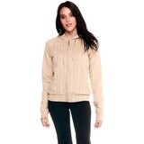Leone 1947 Flis Woman Hoody Bonded Full Zip Greyss Bež Cene