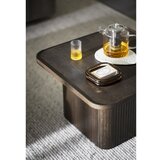Rowico Tamno smeđi stolić za kavu u dekoru hrasta ø 80 cm Sullivan – | shoptok.hr
