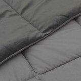  Ljetni pokrivač Svijetlo siva 200 x 220 cm Mikrovlakna | shoptok.hr