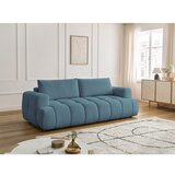 Bobochic Paris Modra raztegljiva/s prostorom za shranjevanje sedežna garnitura 251 cm Fuji – | Shoptok.si