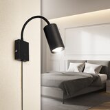  Brilagi - Fleksibilna zidna lampa SELE 1xGU10/30W/230V crna | Eponuda.com